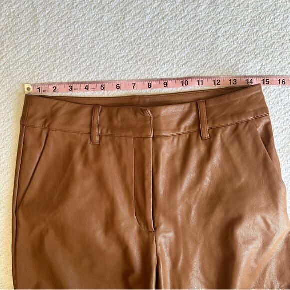 Commando Faux Leather 7/8 Pants  Cocoa Tan Brown - Picture 10 of 10